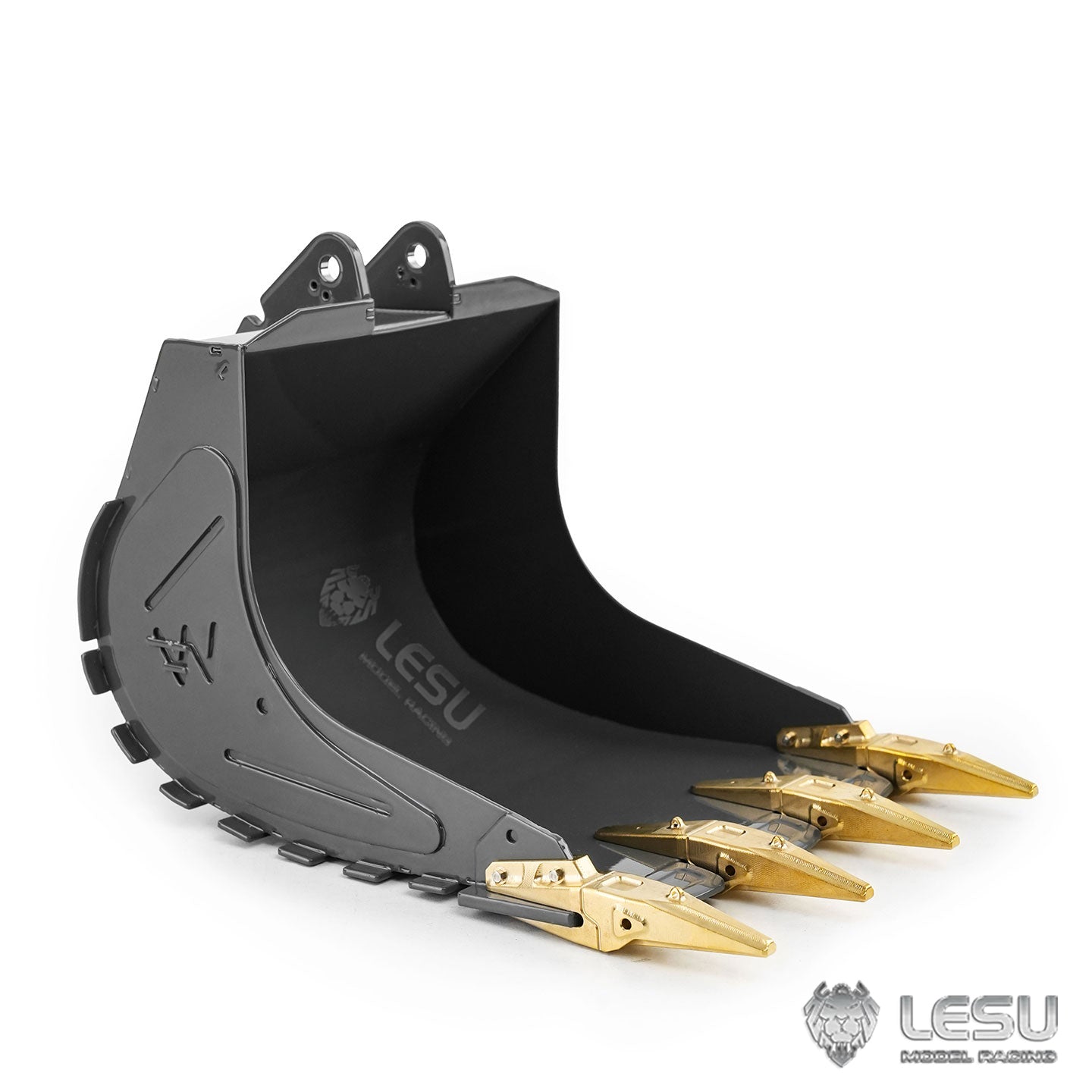 Metal Original Bucket B0030-G for LESU 1/14 RC Hydraulic Excavator LR956 PC360 ET26L SK500 ET26B ET36L Remote Control Digger