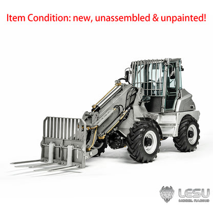 Pre-order LESU 1/14 Aoue-AT1050 Hydraulic RC Loader Telescopic Arm Fork Remote Controlled Construction Vehicle Hobby Model KIT