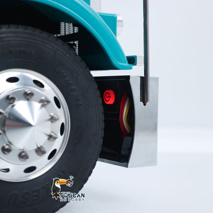 TOUCAN RC HOBBY  56344 Grand Hauler 1/14 RC Tractor Truck RTR 8X6 Metal Chassis Lorry Vehicle Brushless Motor ESC Mid Lift Axle Lock Smoke Radio Controller