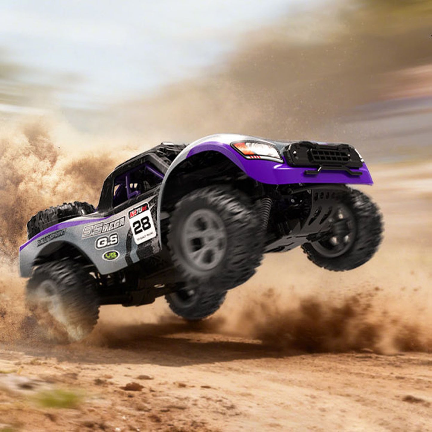 TOUCAN RC HOBBY JJRC 1/10 Four Wheel Drive 2.4GHz Remote Control Off Road Vehicle RC Car Model Ready to Run Battery Cable Motor ESC Servo