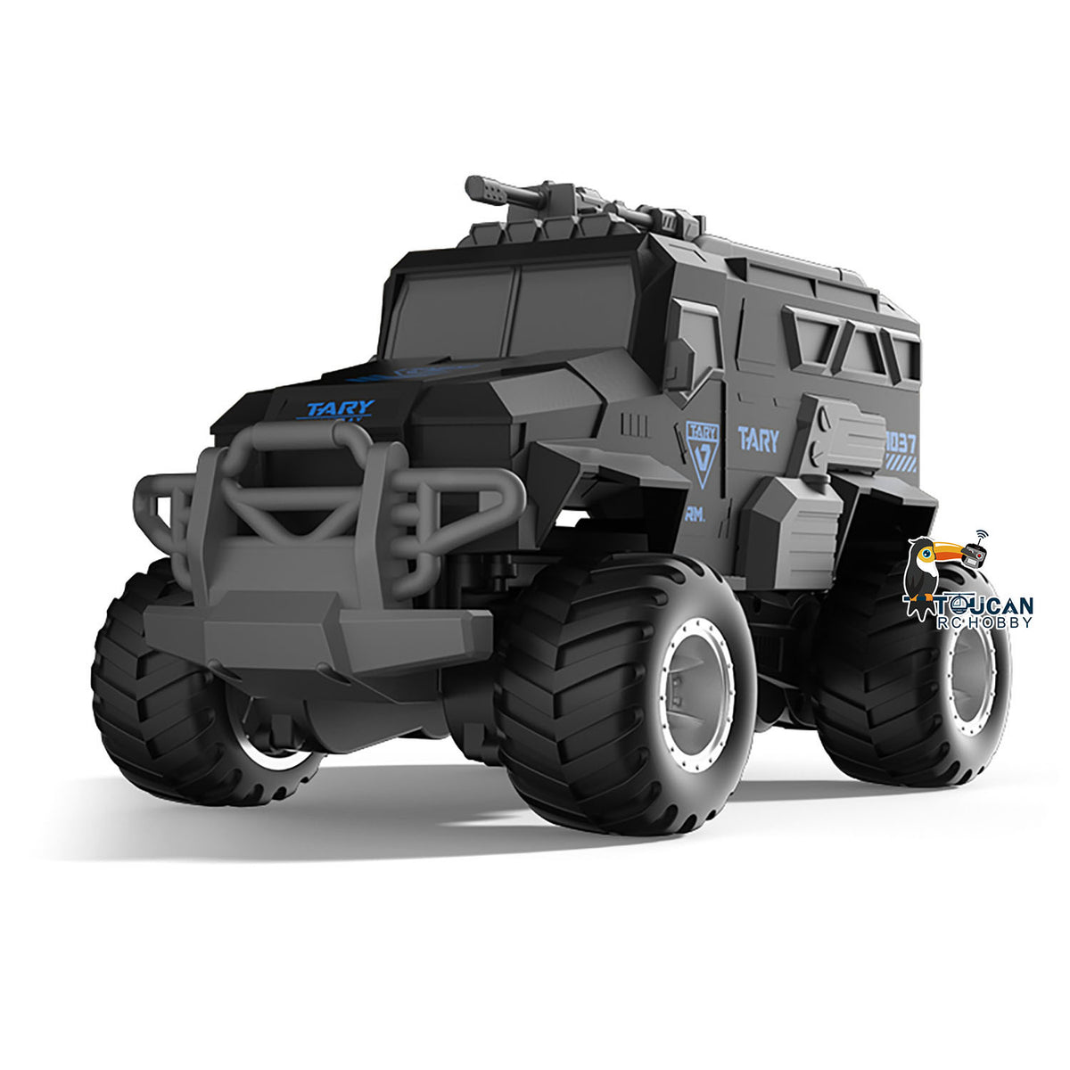 TOUCAN RC HOBBY JJRC Q241 1/18 RTR Kunststoff 4x4 ferngesteuertes Offroad-Auto Amphibienfahrzeug explosionsgeschütztes gepanzertes Fahrzeug wasserdichtes Stuntauto