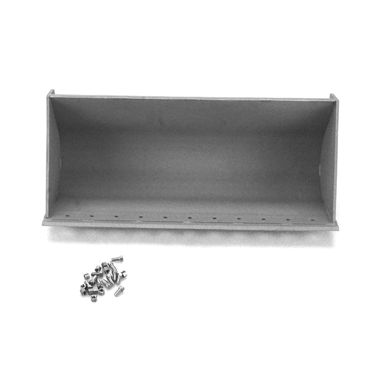 LESU Metal fork Sieve Bucket Gripper Ripper Blade Shovel Hay Clamp Sweeper for 1/14 RC Hydraulic Skid Steer Loader Aoue LT5H  WA100 A0021 B0008 A0008 Model