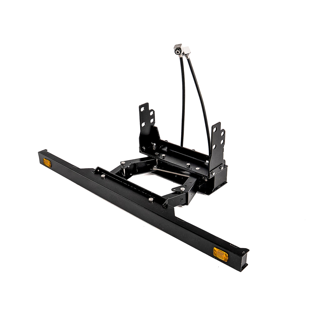 TOUCAN RC HOBBY LESU Metal Hydraulic Telescopic Bumper for Foldable Roll On Off Dumper Frame A0061 DIY 1/14 Remote Control Truck Model No Light