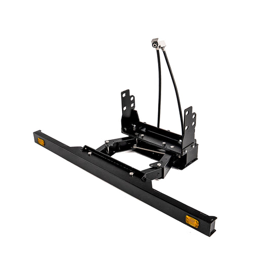 TOUCAN RC HOBBY LESU Metal Hydraulic Telescopic Bumper for Foldable Roll On Off Dumper Frame A0061 DIY 1/14 Remote Control Truck Model No Light
