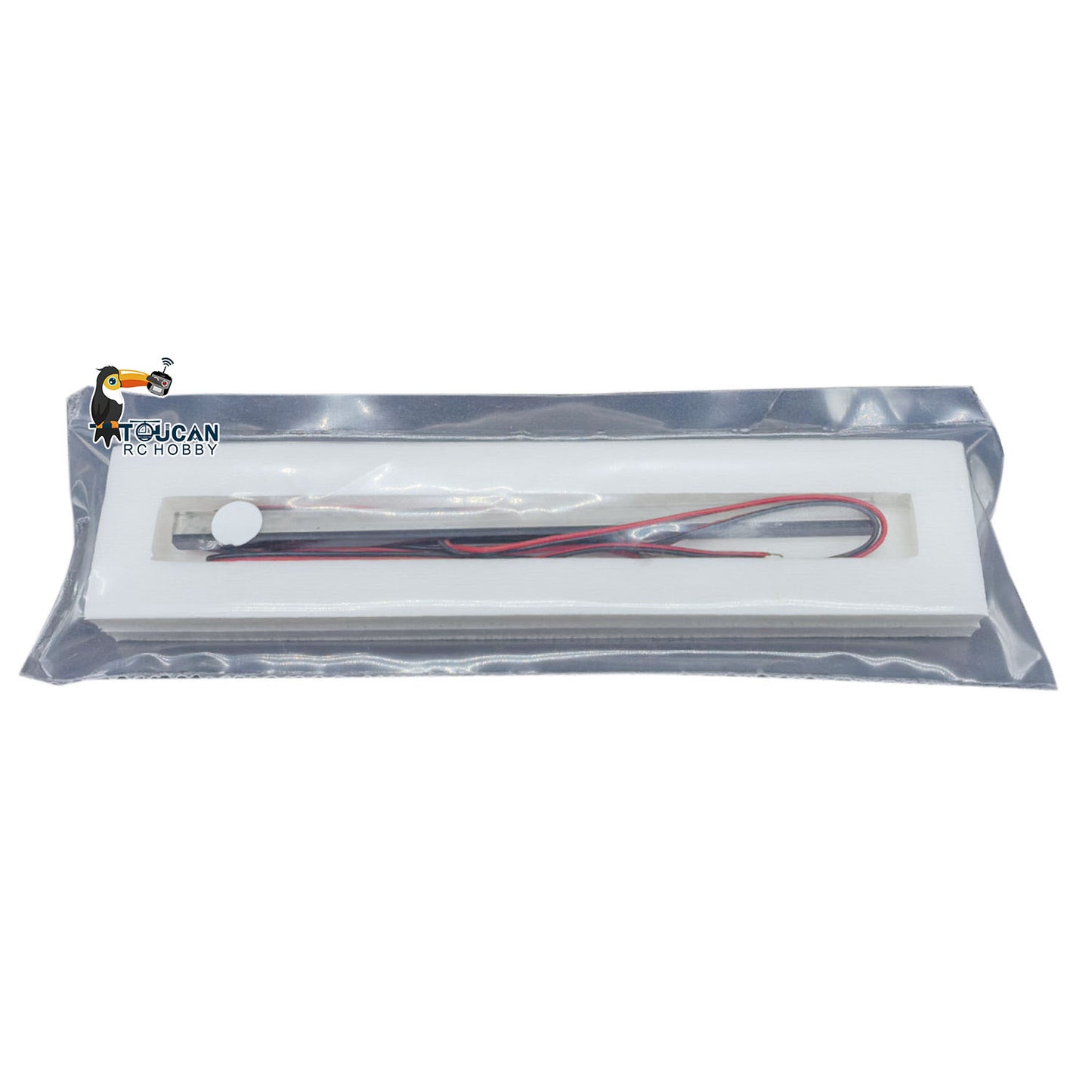Degree Plastic Front Bumper LED Light Bar Alternating Flash Light Controller for DIY 1/14 Tamiya Remote Control Tractor Truck 56379 King Hauler 56301 Grand Hauler 56344