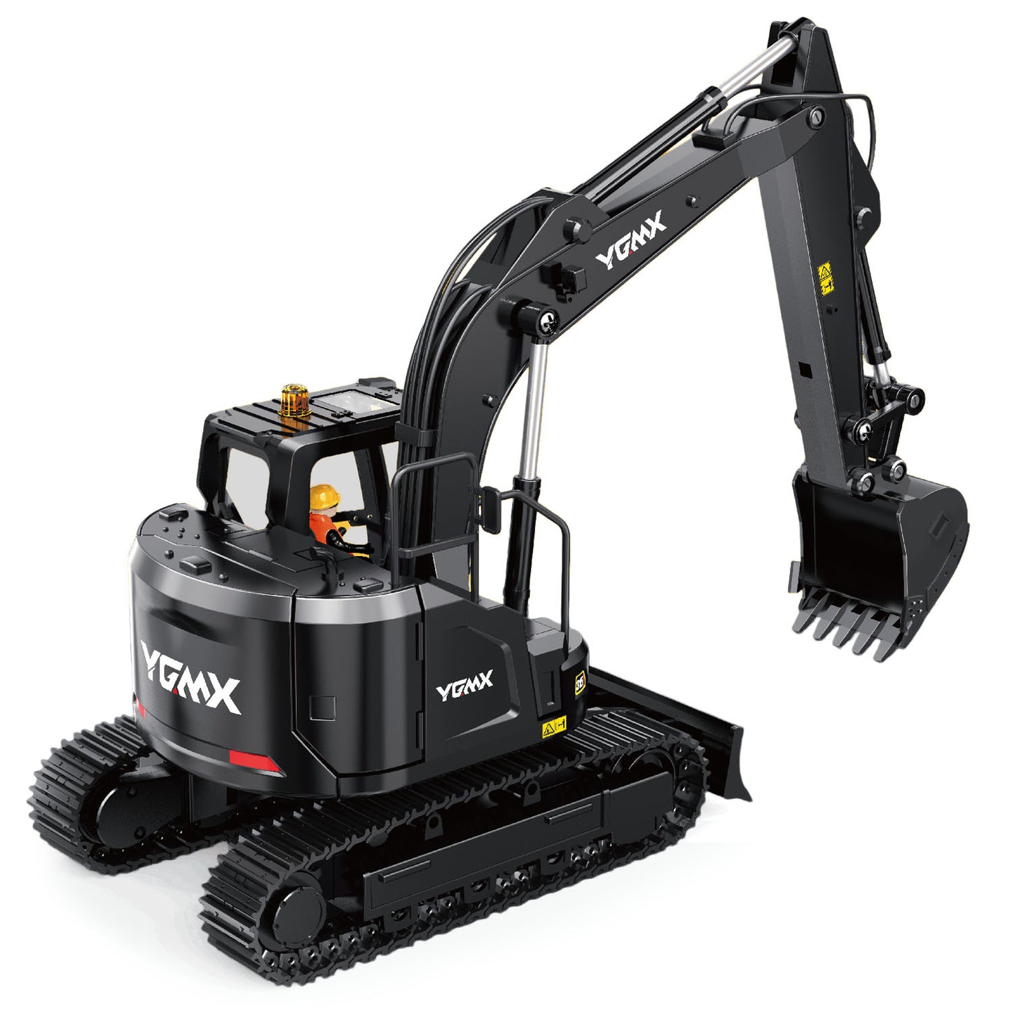 Pre-order Metal 1/50 Electric Remote Control Excavator Ready To Run Mini RC Engineering Vehicle Model Lights Sounds Desktop Level Gift