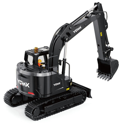 Pre-order Metal 1/50 Electric Remote Control Excavator Ready To Run Mini RC Engineering Vehicle Model Lights Sounds Desktop Level Gift