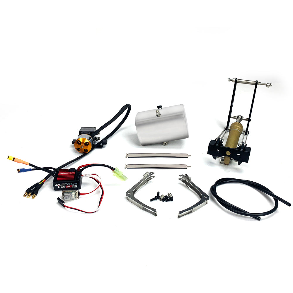 LESU 474MM Metal Car Hopper Accessory Part DIY for 1/14 Radio Controlled 8*8 Hydraulic Dumper Truck TAMIIYA Cars Hobby Model