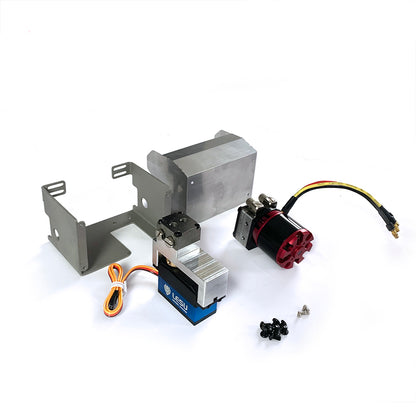 LESU Metal Toolbox Hydraulic Pump 1CH Reversing Valve Spare Parts for 1/14 TAMIIYA RC Dumper Tipper Truck DIY Models Asscessory