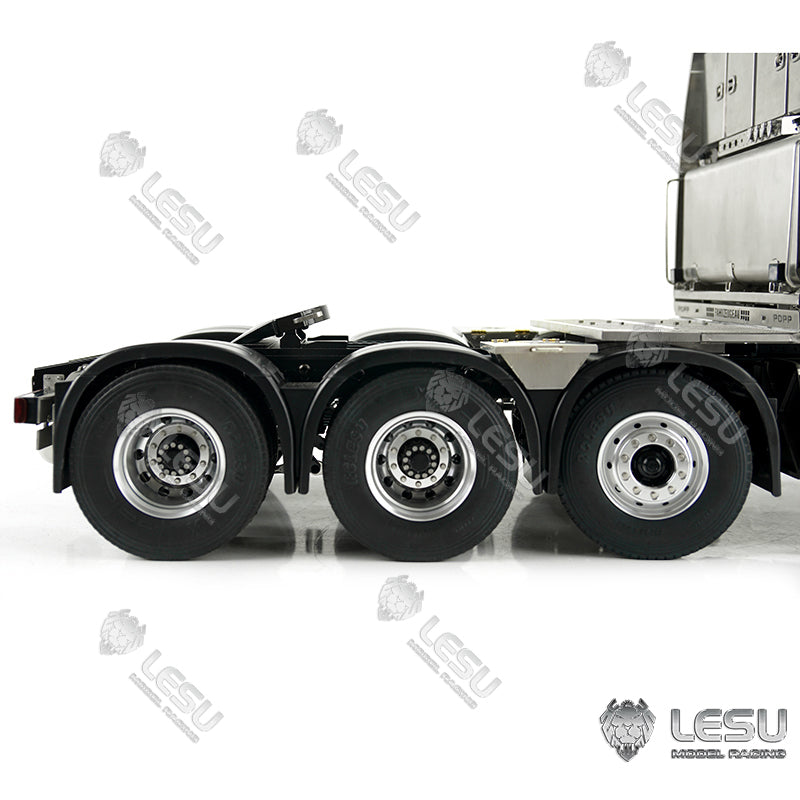 LESU 1/14 Metal 6x6/8x8 Chassis with 2 Speed Transmission for TAMIYA FH16 RC Tractor Truck Suitable to Modification Enthusiasts
