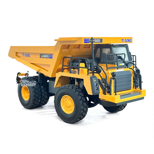Pre-order 1/50 Electric Remote Control Dump Truck RC Construction Vehicle Tipper RTR Model Lights Sounds Effect Gift For Adult