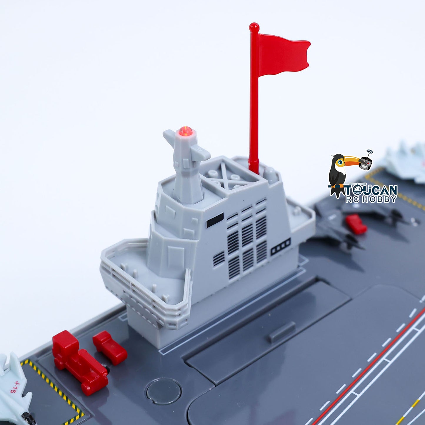 2.4GHz RC High Speed Boat Remote Control Aircraft Carrier Warship S19 Electric Water Toys RTR Battery Dual Motor USB Charge