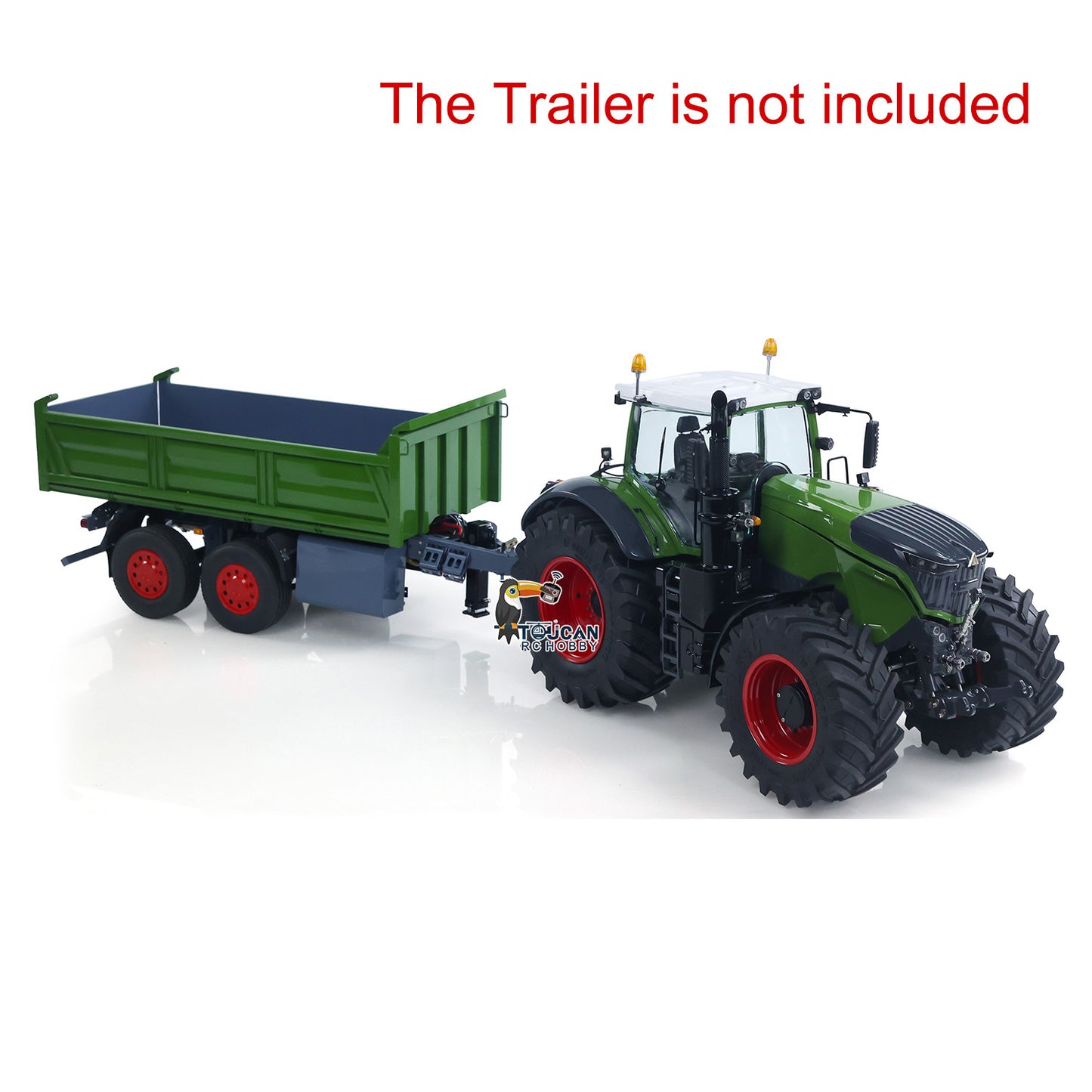 LESU AOUE 1050 Metal 4x4 1/14 RC Tractor Truck Hydraulic Agricultural Vehicles K500 Seedbed Pre-sowing Soil Preparation Machine Frsky XE Lite