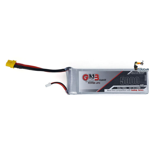 TOUCAN RC HOBBY 22.8V 6S 14500mAh 7.4V 2S 5000mAh Lipo Battery for 1/14 RC Hydraulic Loader Excavator Truck Car Model