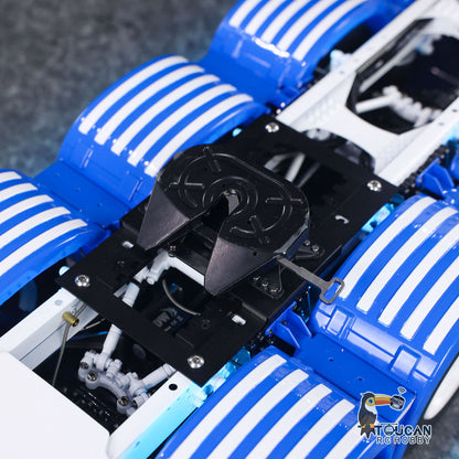 In Stock Unitru 04 10x10 Metal Chassis SC 3Speed 1/14 RC Tractor Truck RTR Remote Control Lorry Car Smoke Light Sound ST8 Radio Battery