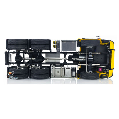 RTR 1/14 RC Tractor Truck Radio Battery Metal NO Lock Differential Axles 2Speed Gearbox 6*6 Lorry Car Model for TAMIYA Trailer