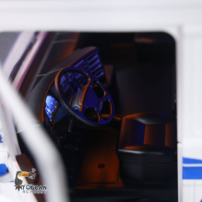 In Stock Unitru 04 10x10 Metal Chassis SC 3Speed 1/14 RC Tractor Truck RTR Remote Control Lorry Car Smoke Light Sound ST8 Radio Battery