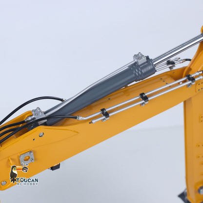 1/14 Remote Control Hydraulic Wheeled Excavator 7-ways Valve RC Digger 2WD/4WD Engineering Vehicle RTR Axle Lock PL18EV Lite