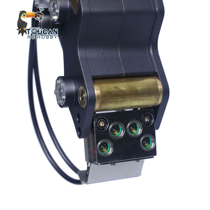 Kabolite K970 100S Pro 1/14 RC Excavator Metal Hydraulic Digger Model Remote Control Construction Vehicle Light Sound Paladin PL18EV Lite Radio Smoking GPS Sticker Battery