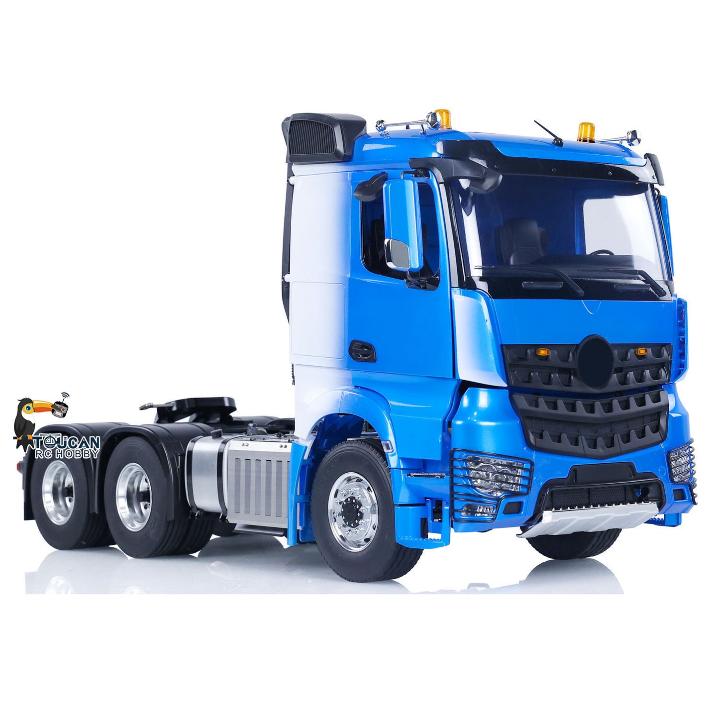 In Stock 6x6 RC Tractor Truck 1/14 TOUCAN Metal Chassis Radio Control Car 2-speed Gearbox