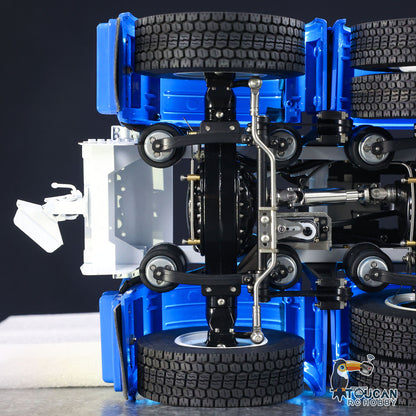 In Stock Unitru 04 10x10 Metal Chassis SC 3Speed 1/14 RC Tractor Truck RTR Remote Control Lorry Car Smoke Light Sound ST8 Radio Battery