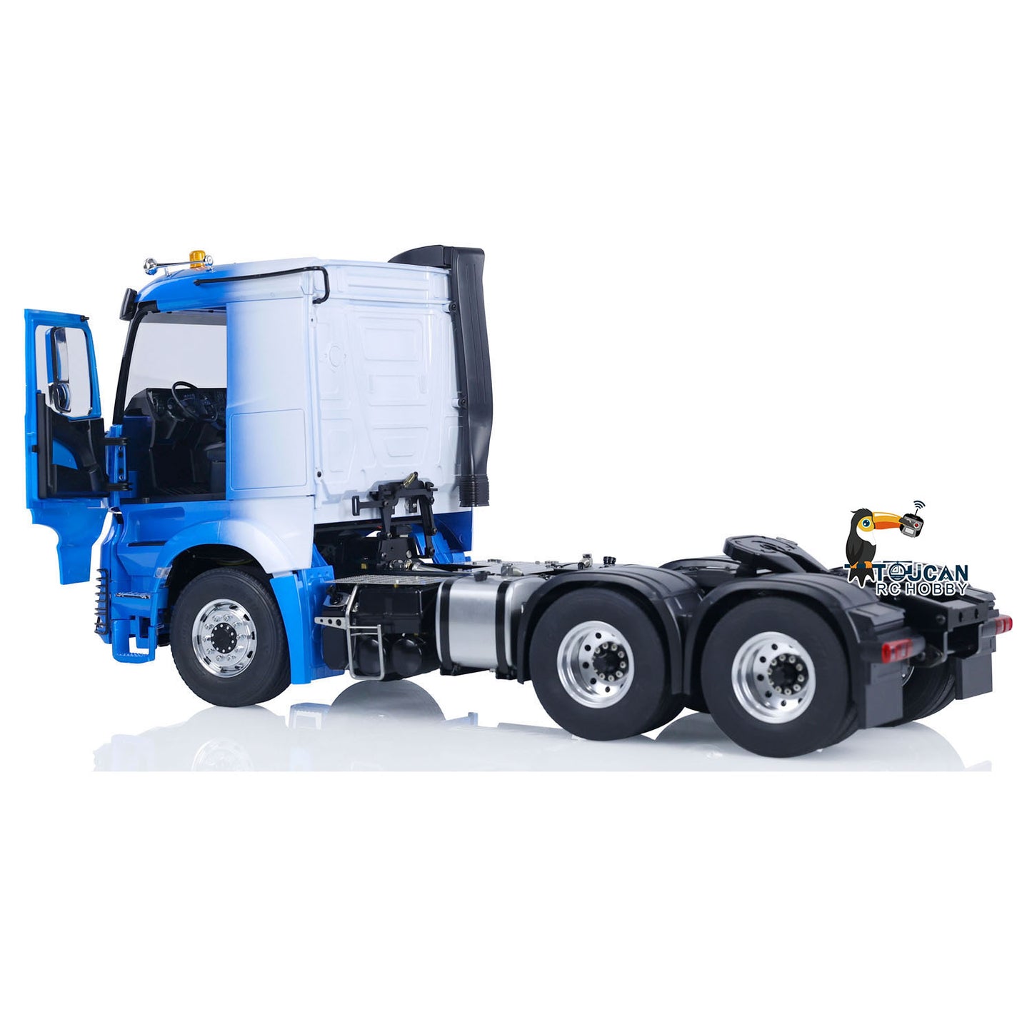 Flash Sale 6x6 RC Tractor Truck 1/14 TOUCAN Metal Chassis Radio Control Car 2-speed Gearbox