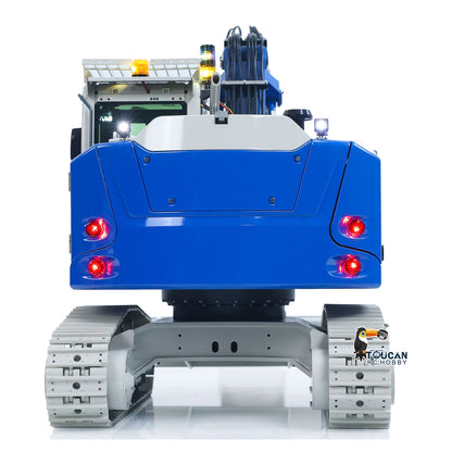 8ways Valve Metal 1/14 RC Hydraulic Excavator LR914 PRO MAX Remote Control Digger Construction Car PL18EV LITE Radio Battery