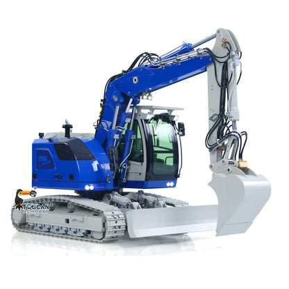 8ways Valve Metal 1/14 RC Hydraulic Excavator LR914 PRO MAX Remote Control Digger Construction Car PL18EV LITE Radio Battery