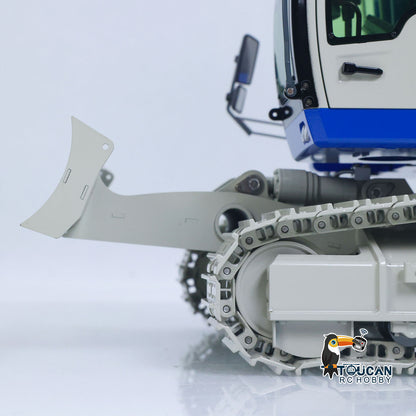 CUT Model LR914 PRO MAX 1/14 Metal RC Hydraulic Excavator RTR 8-Way Valve 3 Arm Digger PL18EV Lite Controller Quick Coupler Light Sound Brushless Drive Motor for Collectors