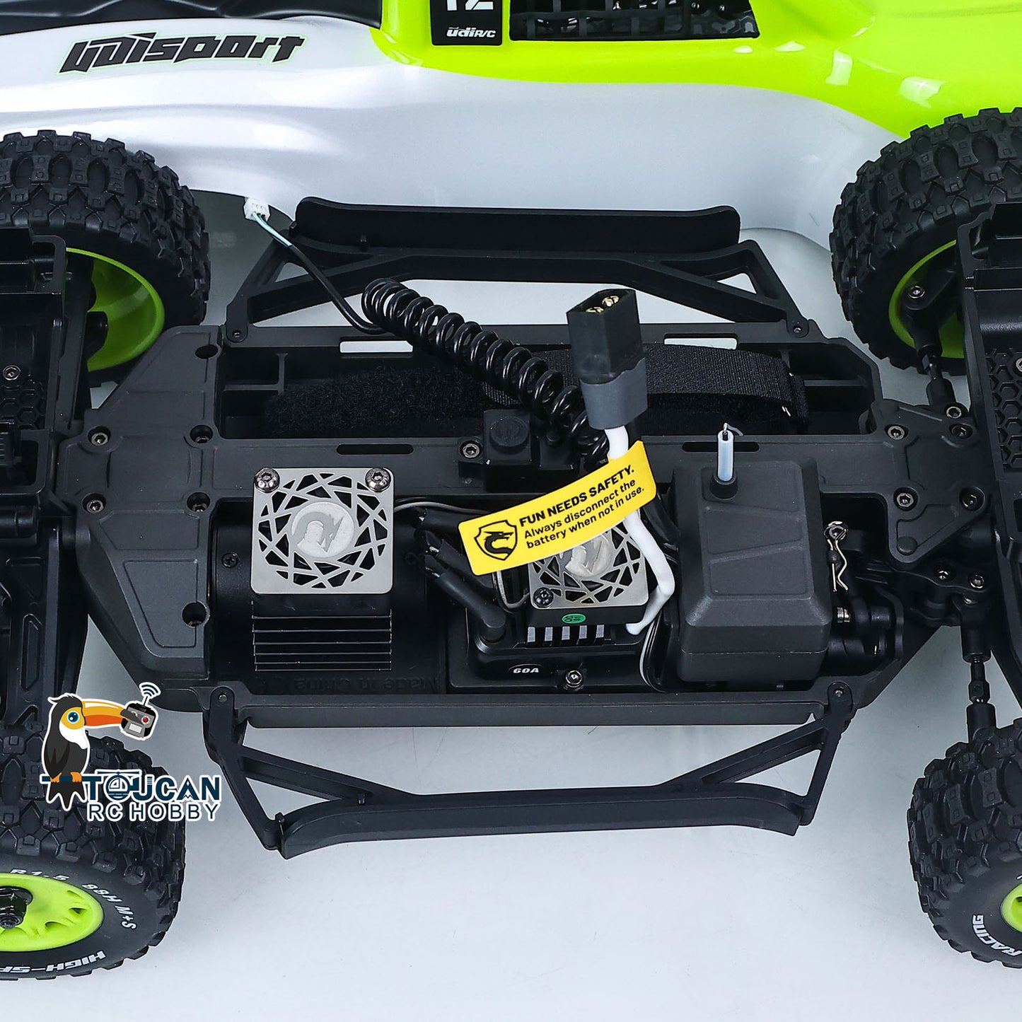 30KM/H Udi RC UD1203PRO 1/12 4*4 Finished RC Off Road Vehicle Metal Drive Shaft Dogbones Brushless Motor Light No Battery Sound