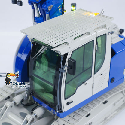 8ways Valve Metal 1/14 RC Hydraulic Excavator LR914 PRO MAX Remote Control Digger Construction Car PL18EV LITE Radio Battery