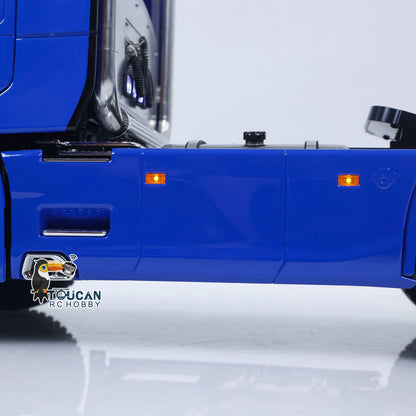 TOUCAN RC HOBBY MODO SC770S 1/14 Metal 4x4 RC Tractor Truck PNP/RTR 2-Speed Gearbox Axles Differential Locks Hobbywing 1080 ESC Cab Suspension Light Sound for Model Collectors