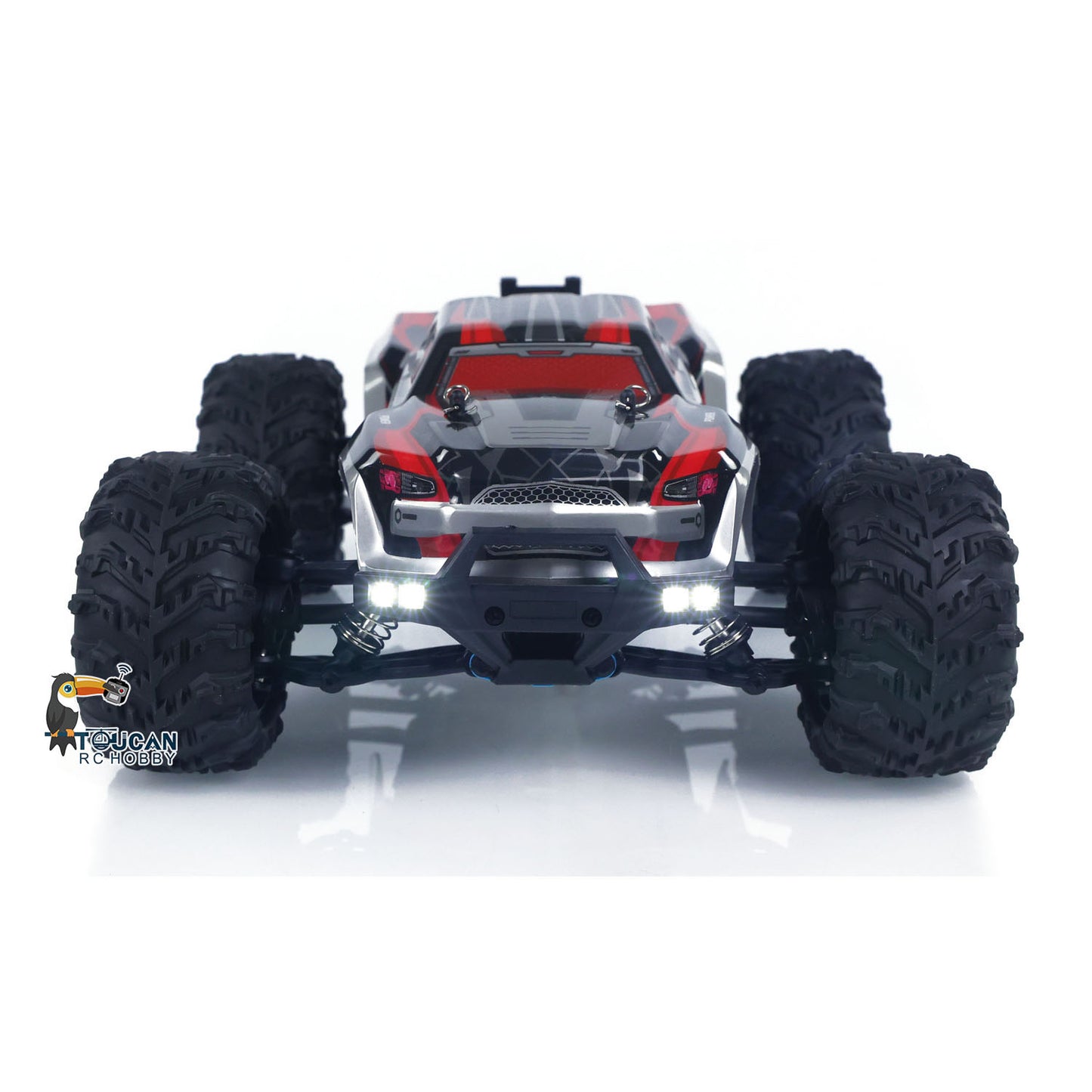 12 Inches Plastic 1/16 4X4 Remote Control Off Road Car SCY 16102 RC Monster Truck Pickup Metal Drive Shaft Charging Protection