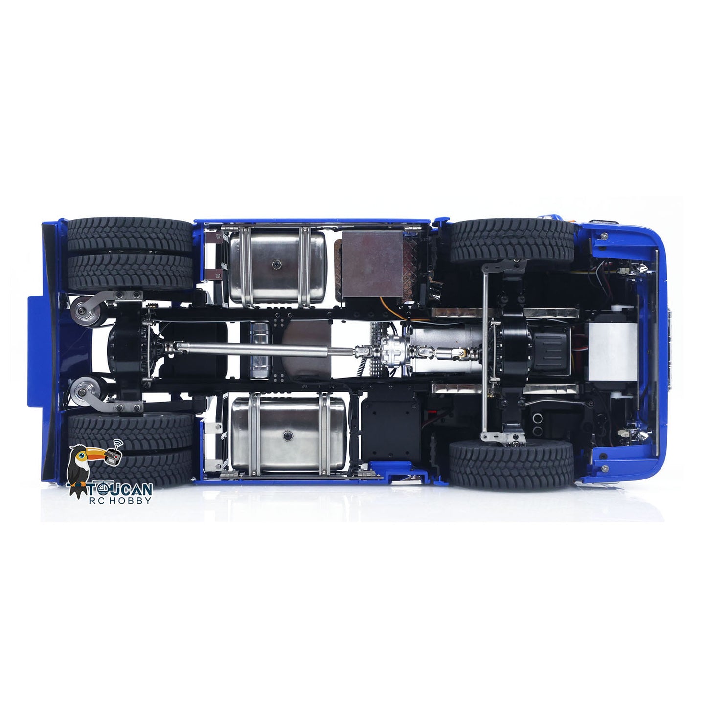 MD MODEL 770S 4X4 Metal Chassis 1/14 RC Tractor Truck Radio Control Lorry Car 2Speed Gearbox Flowing Water Light Cab Suspension