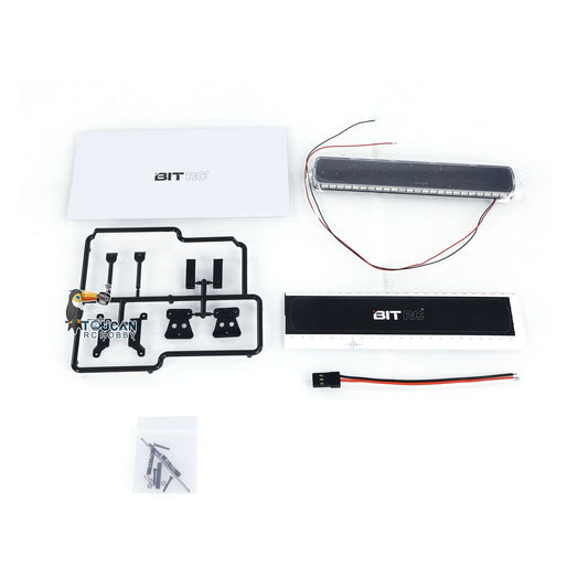 BITRC Cabin Roof Rotating Warning Light for DIY 1/14 RC Tractor Truck Lorry Car