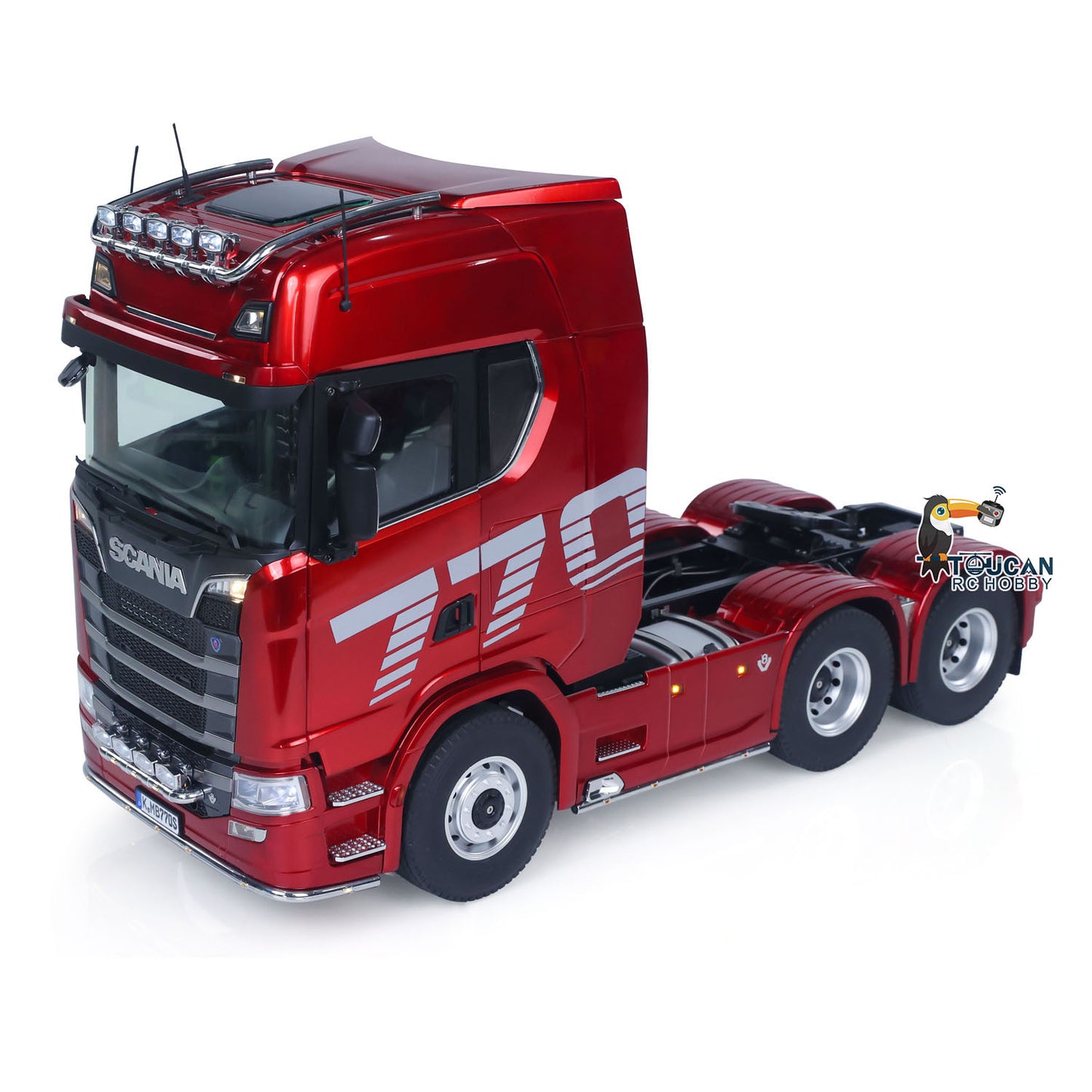 Fast Free Shipping KABOLITE 1/14 770S 100 RC Tractor Truck 6x6 Remote Control Lorry Car 2Speed Gearbox Differential Lock Battery Radio RTR Model