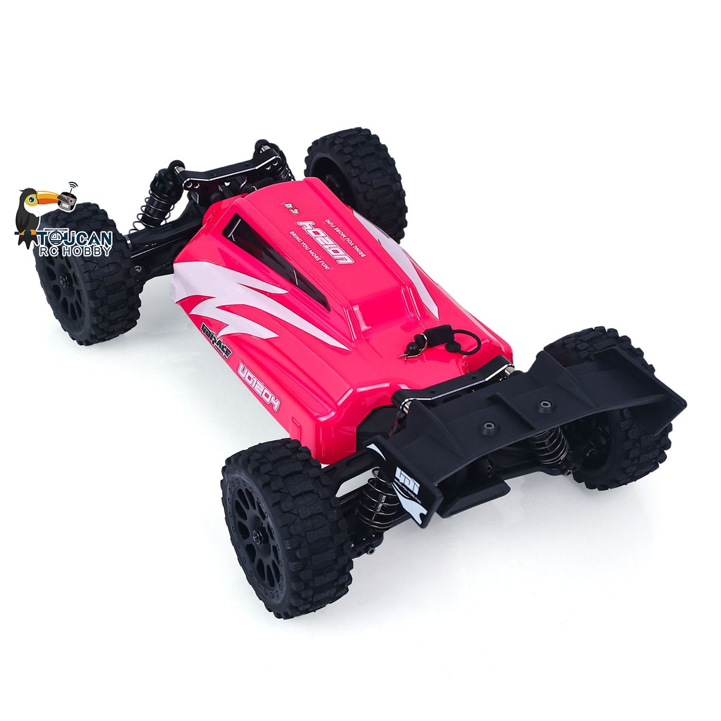 80KM/H Udi RC 1/12 4WD Remote Control Off Road Car UD1204PRO Gyroscope Metal Drive Shaft Brushless Motor No Light Sound System