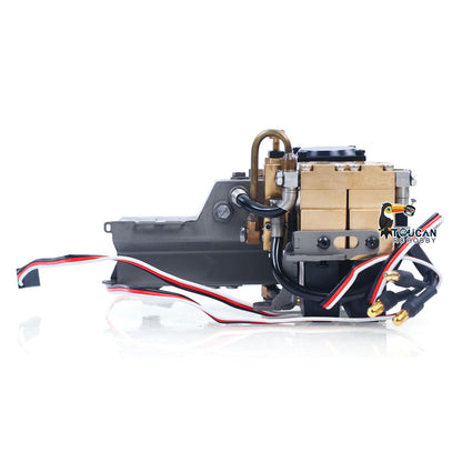 In Stock LESU 1/14 Metal Scale 4*4 AOUE 6MDX Unpainted and Unassembled Remote Control Hydraulic Articulated Dump Truck Servo ESC