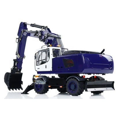 TOUCAN RC HOBBY MTModel 946-3 Metal 1/14 RC Hydraulic Excavator Construction Engineering Vehicle 8-ways Reserving Valves Tiltable Bucket Sound Light for Machinery Enthusiasts