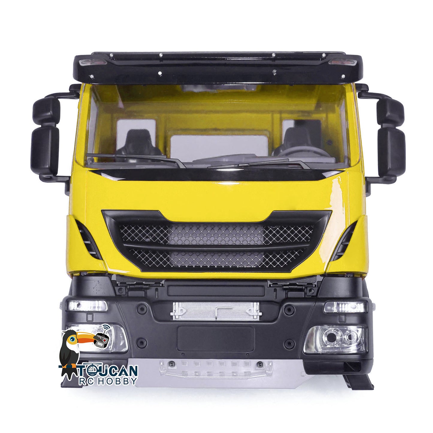 Plastic Body Shell for 1/14 Remote Control Truck Tipper Cars Model RC Car Cabin Painted and Partially Assembled