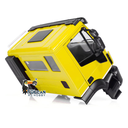 Plastic Body Shell for 1/14 Remote Control Truck Tipper Cars Model RC Car Cabin Painted and Partially Assembled
