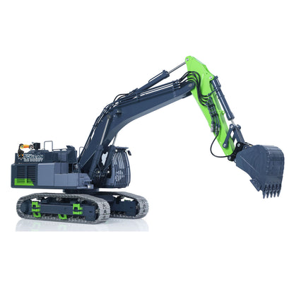 LESU Metal 1/14 RC Hydraulic Excavator Aoue ZX490 Upgraded Remote Control Heavy Digger Model Paladin PL18EV Lite Sound Smoke