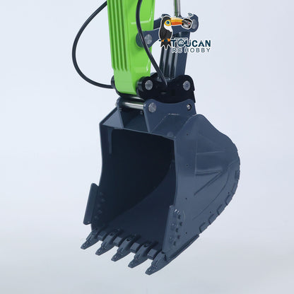 LESU Metal 1/14 RC Hydraulic Excavator Aoue ZX490 Upgraded Remote Control Heavy Digger Model Paladin PL18EV Lite Sound Smoke