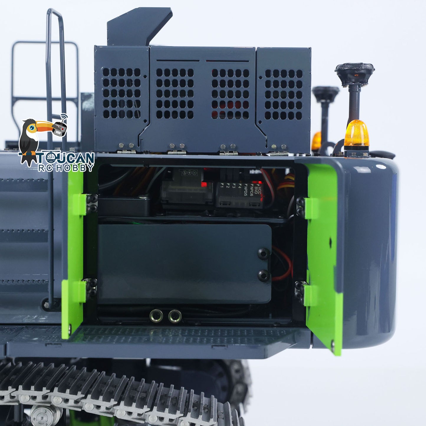 LESU Metal 1/14 RC Hydraulic Excavator Aoue ZX490 Upgraded Remote Control Heavy Digger Model Paladin PL18EV Lite Sound Smoke