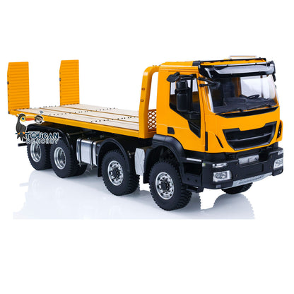 1/14 8x4 Metal RC Hydraulic Wrecker Truck Remote Control Rescue Vehicles Emulated Toy Car Gift for Children Adults PNP