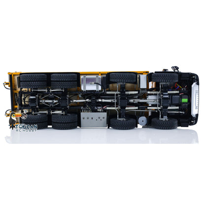 1/14 8X8 RC Hydraulic Wrecker Truck 2Speed Remote Control Road Rescue Vehicle CNC Axle Differential Locks Light System Battery