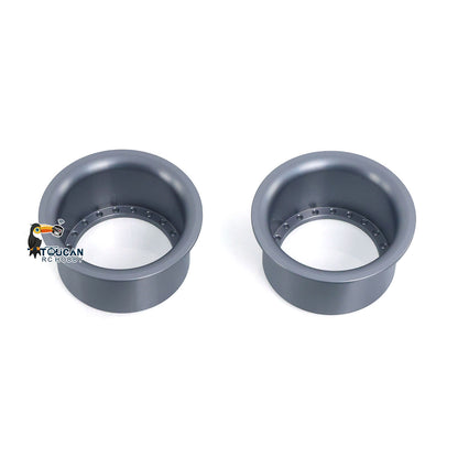 Metal Wheel Hub for 1/14 Remote Control Hydraulic Loader ZW370 JDM-198 RC Articulated Truck E450C JDM-166 Model Upgraded Part