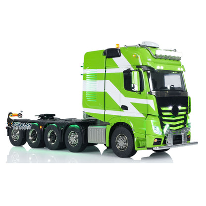 Unitru-01 3363 1/14 RC Tractor Truck Remote Control Lorry Car 10*10 Metal Chassis Smoke ST8 Radio Differential Lock RTR Light