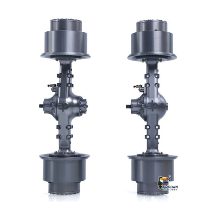 1/14 Alloy Wheel Side Reduction Axles Differential Lock for JD Model RC Hydraulic Loader JDM-198 Radio Control Articulated Truck