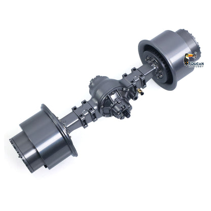 1/14 Alloy Wheel Side Reduction Axles Differential Lock for JD Model RC Hydraulic Loader JDM-198 Radio Control Articulated Truck